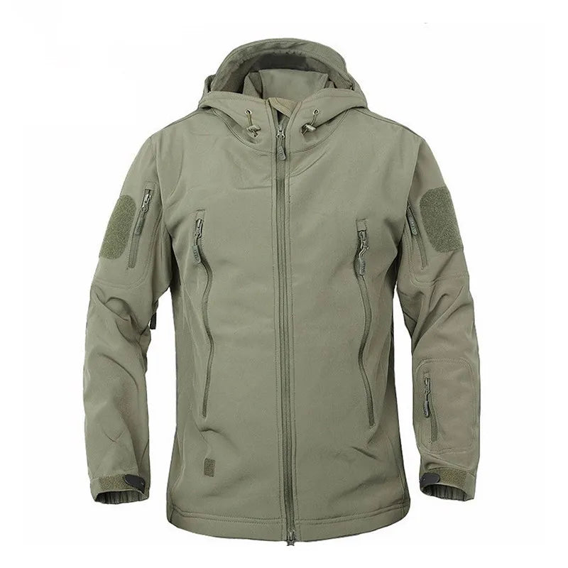 WATERPROOF MEN'S MILITARY JACKET